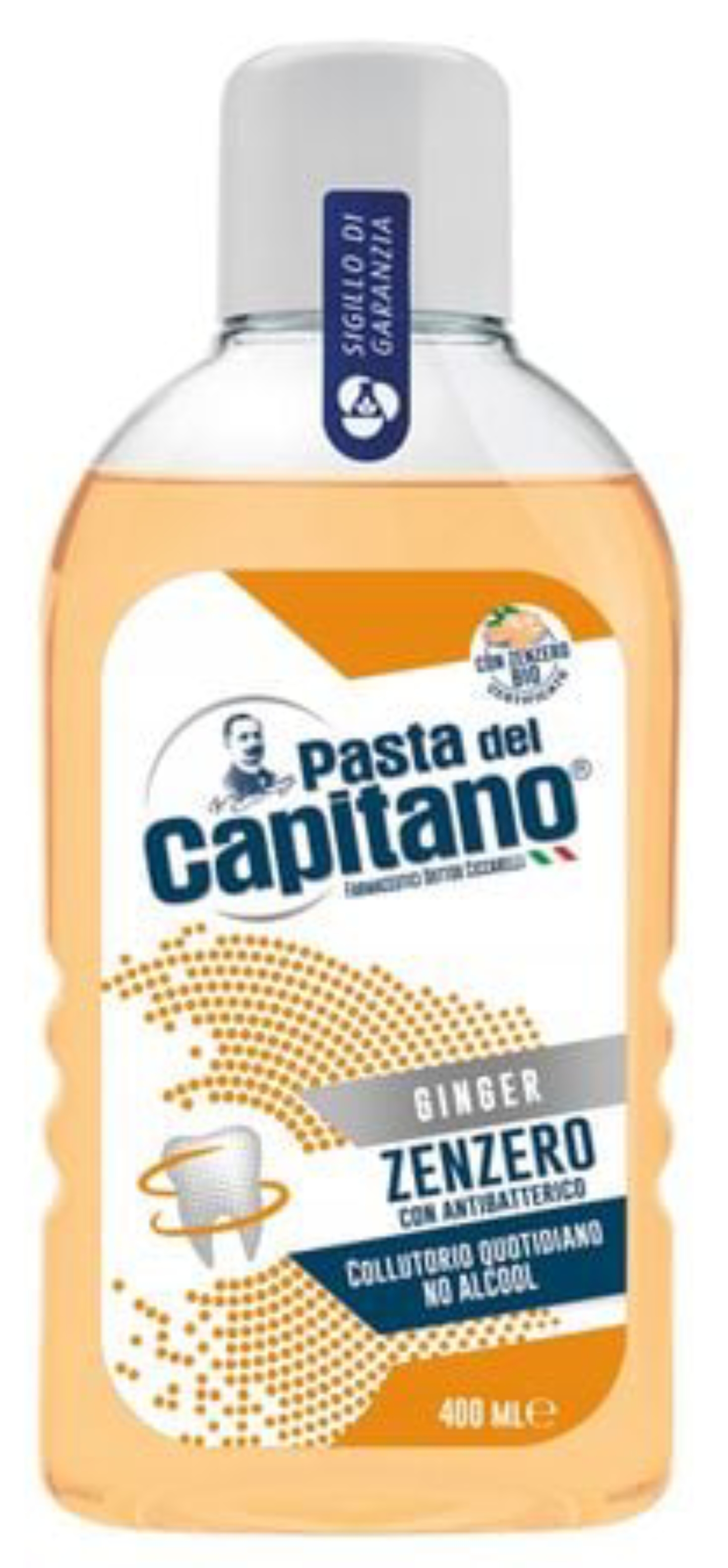 Ополаскиватель для полости рта Pasta Del Capitano Zenzero с имбирем 400 мл (PMZ400) - Фото 1