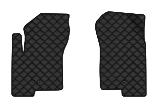 Коврики из экокожи в салон авто передние EVAtech ECO для Patriot (MK74) Jeep 2006-2011 1 поколение SUV USA (JP1760A2LA2BBB) - Фото 1