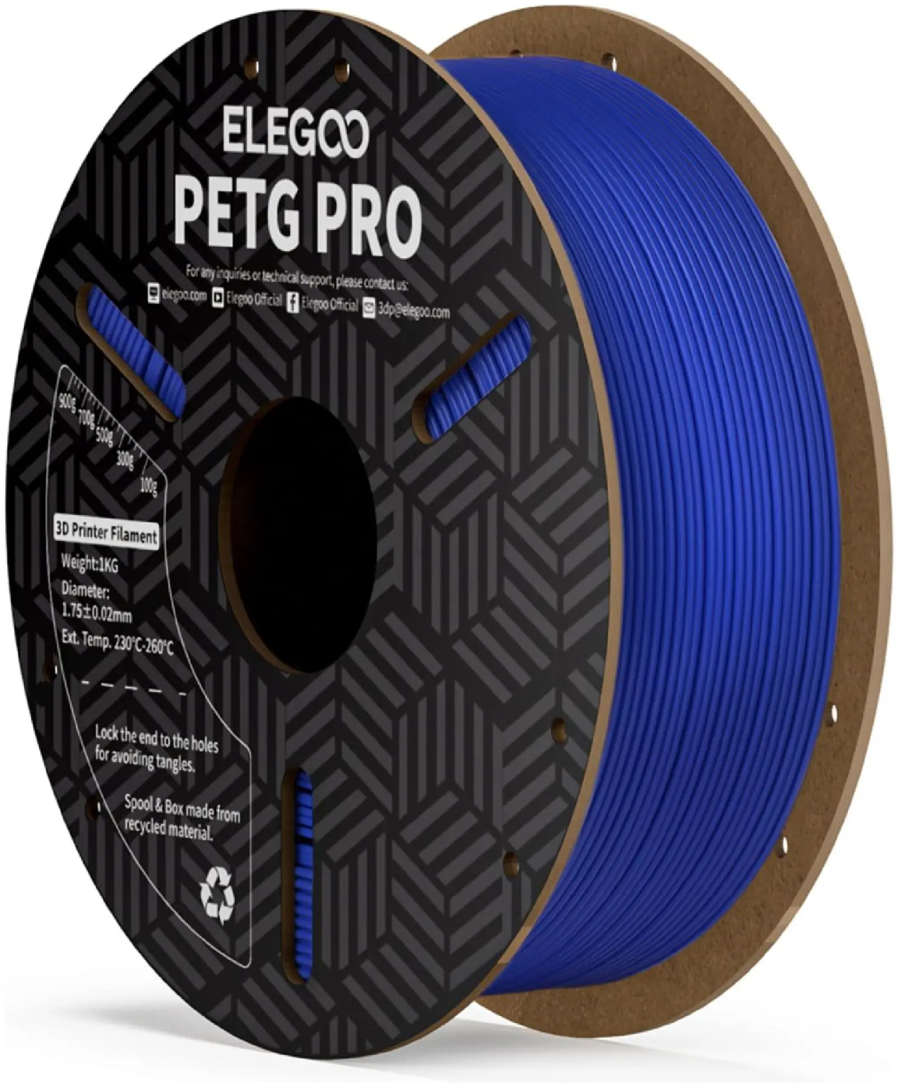 Нитка для PETG-картриджа Elegoo PRO Filament 1.75 мм (50.203.0201) - Фото 1