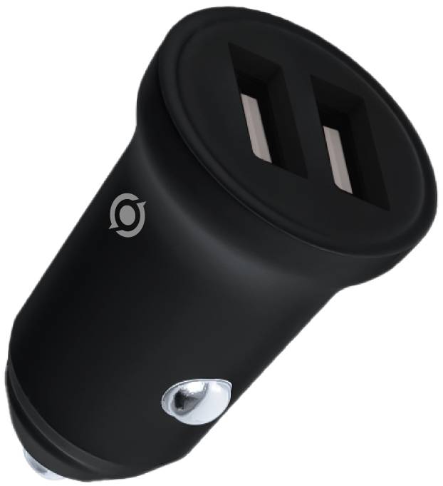 Автомобільний зарядний пристрій Piko 15W 2USB-А (CC-152) чорний (1283126620164) - Фото 1