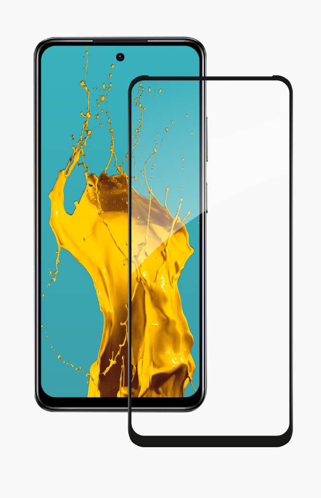 Защитное стекло для смартфона Piko Full Glue for Infinix Hot 40i Black Paper pack (1283126588969) - Фото 1