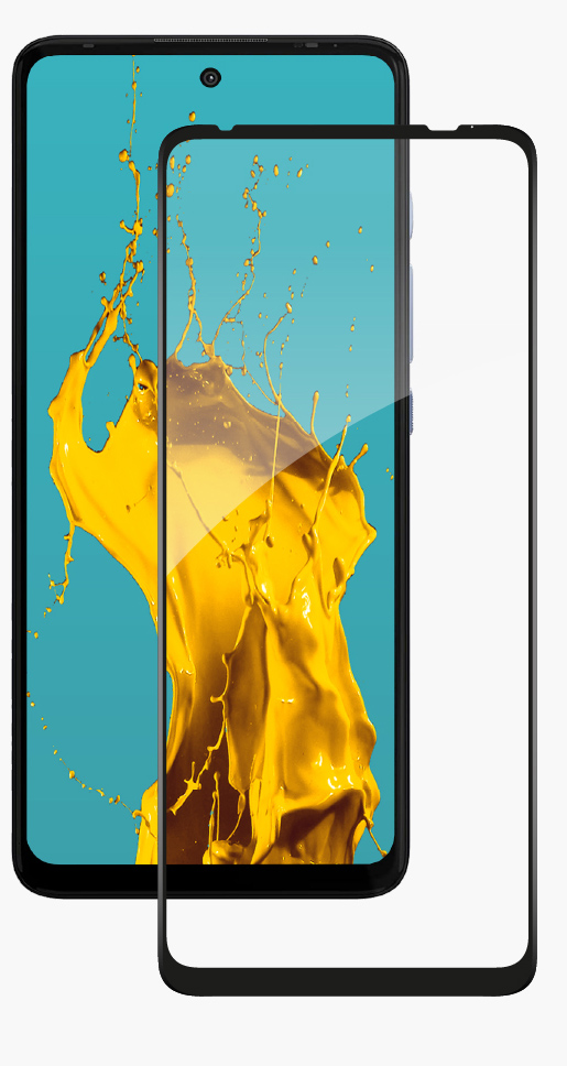 Защитное стекло для смартфона Piko Full Glue for MOTO G60 Black (1283126521140) - Фото 1
