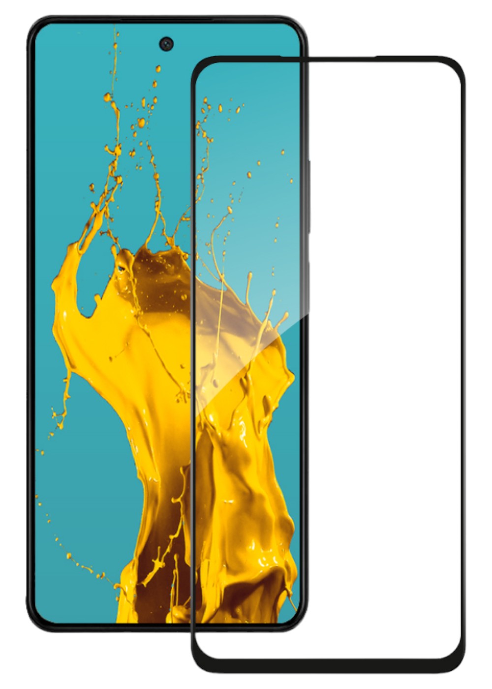 Защитное стекло для смартфона Piko Full Glue for Oppo A58 4G (1283126583506) - Фото 1