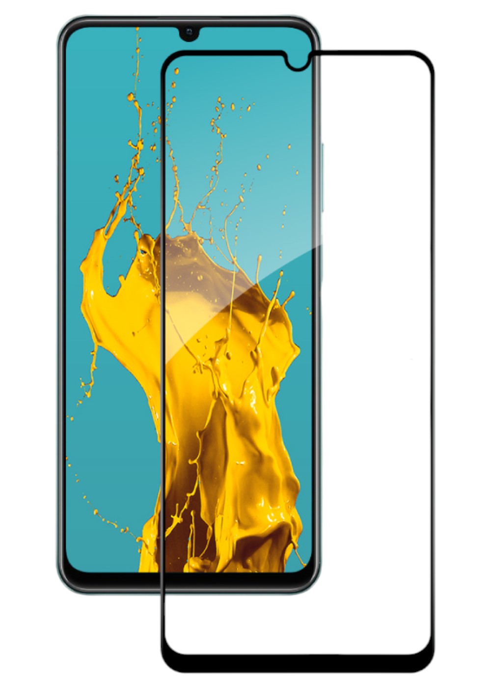 Защитное стекло для смартфона Piko Full Glue for RealMe C51 (1283126582851) - Фото 1