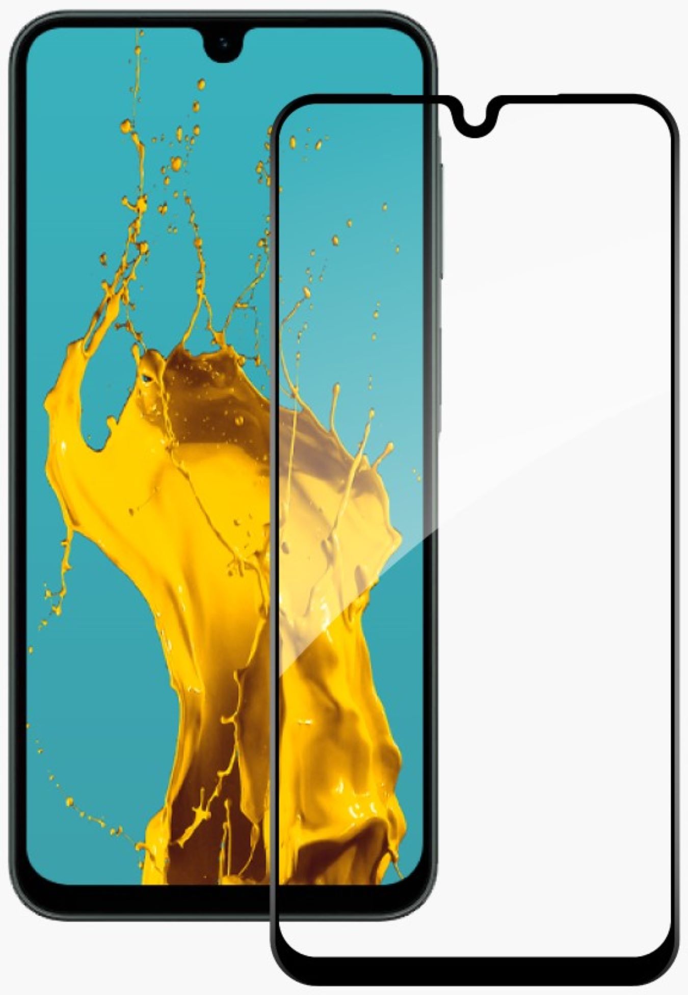 Защитное стекло для смартфона Piko Full Glue for Samsung A26 Black (1283126608049) - Фото 1