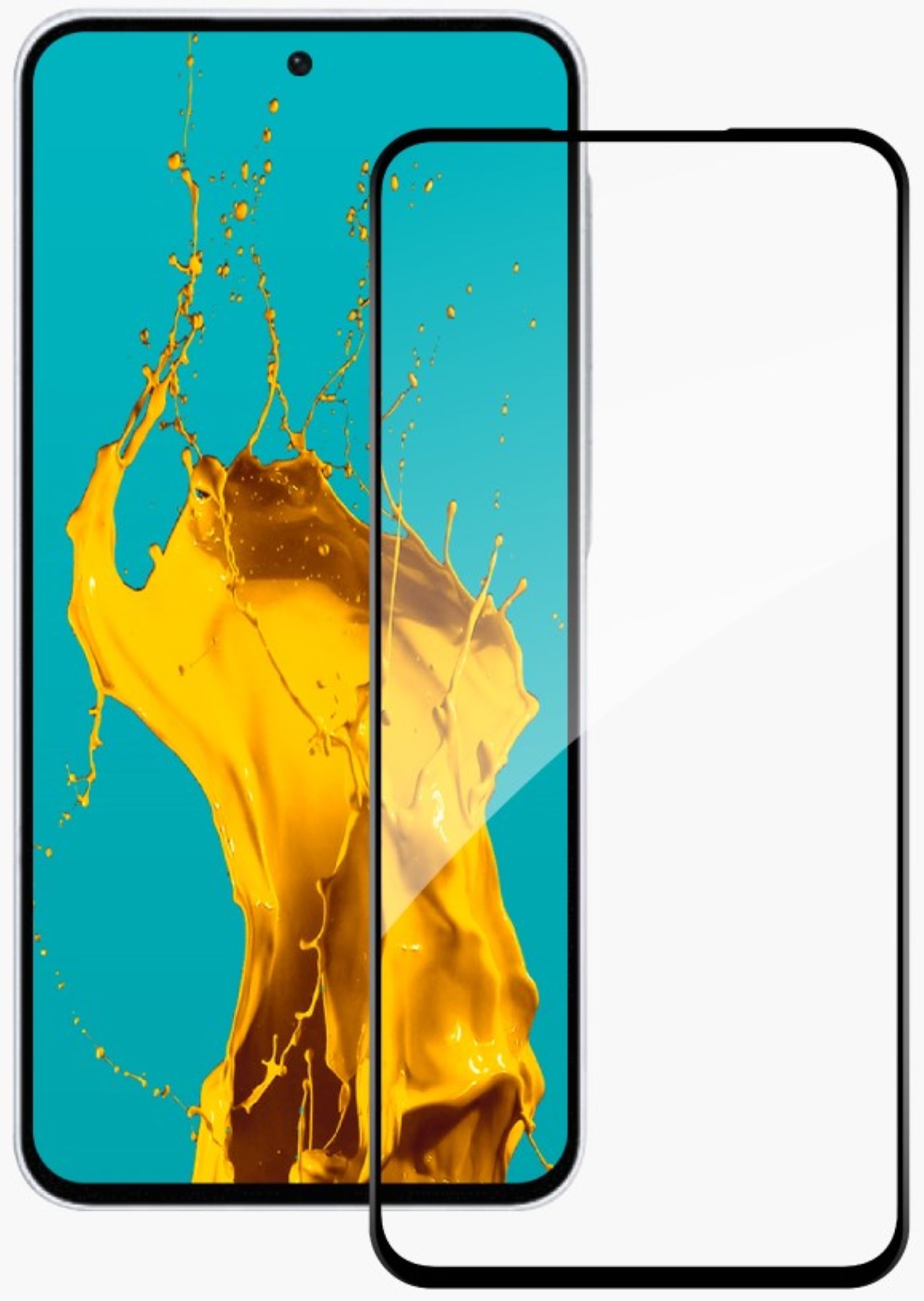 Защитное стекло для смартфона Piko Full Glue for Samsung A36 Black (1283126608100) - Фото 1