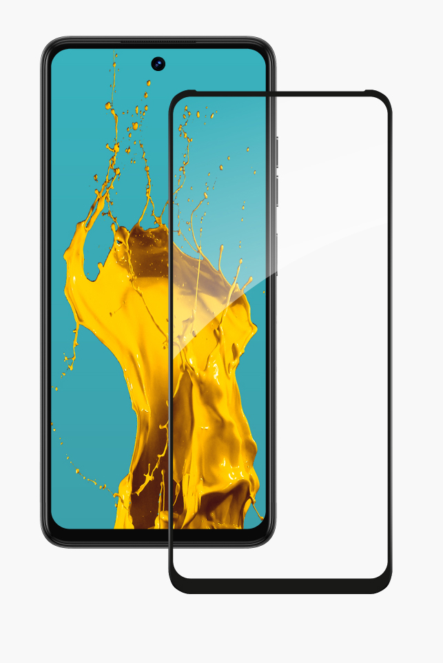 Защитное стекло для смартфона Piko Full Glue for Tecno Spark 20 Black (1283126589010) - Фото 1