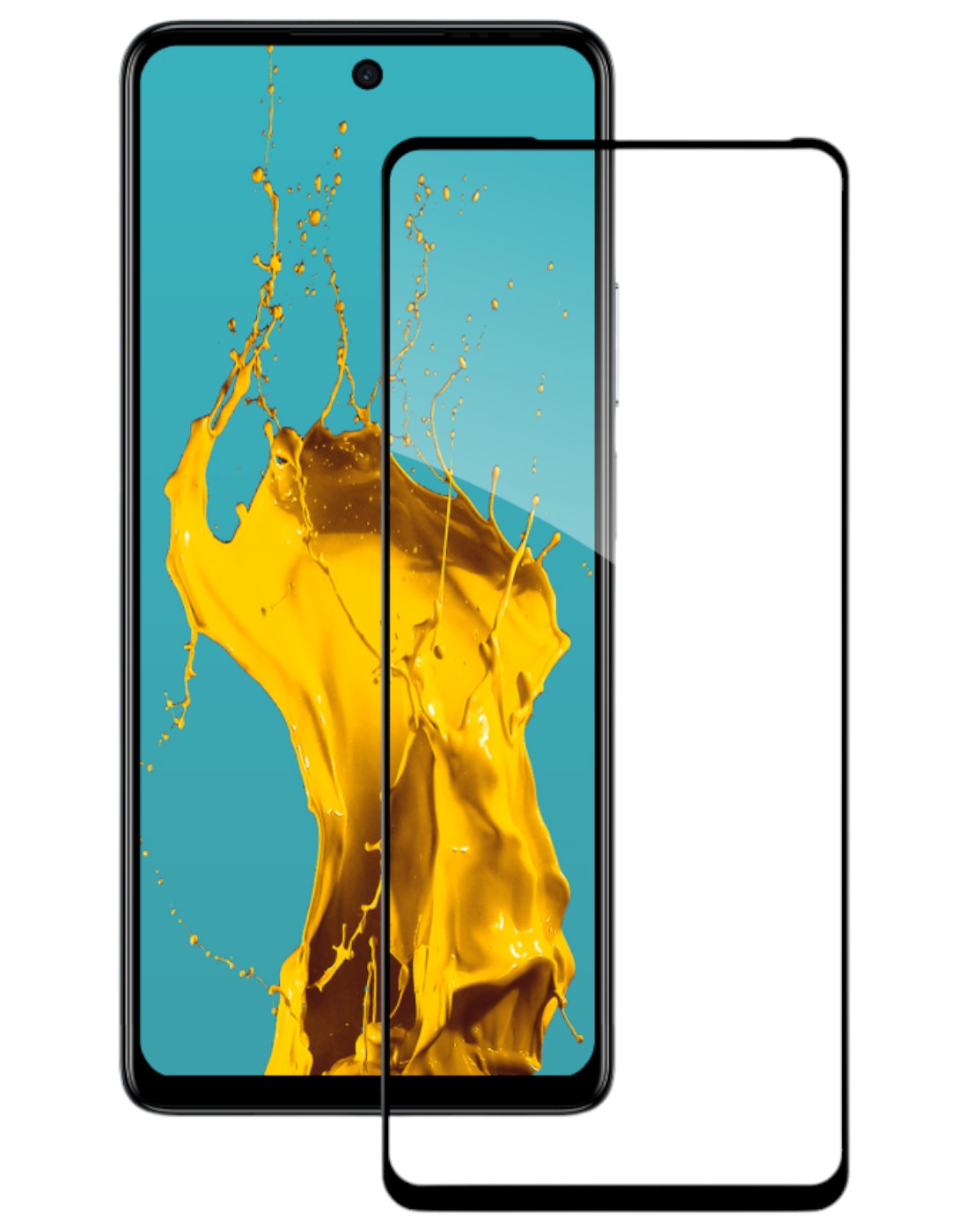 Защитное стекло для смартфона Piko Full Glue for Tecno Spark 20 Pro Black (1283126592423) - Фото 1
