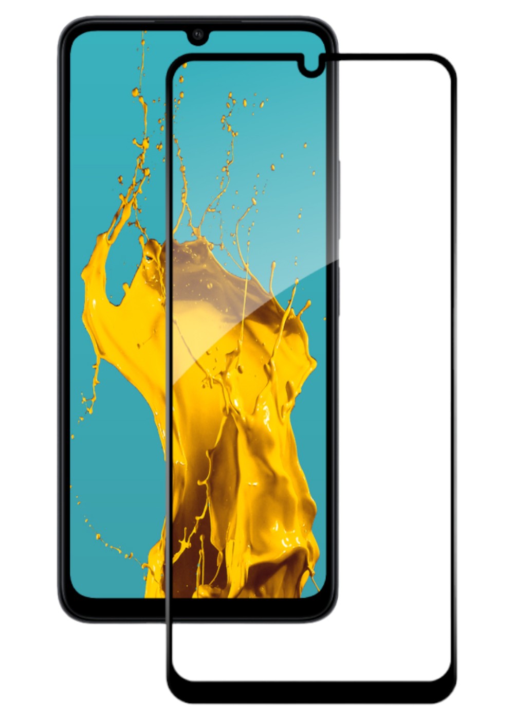 Защитное стекло для смартфона Piko Full Glue for Xiaomi Poco C65 (1283126583674) - Фото 1