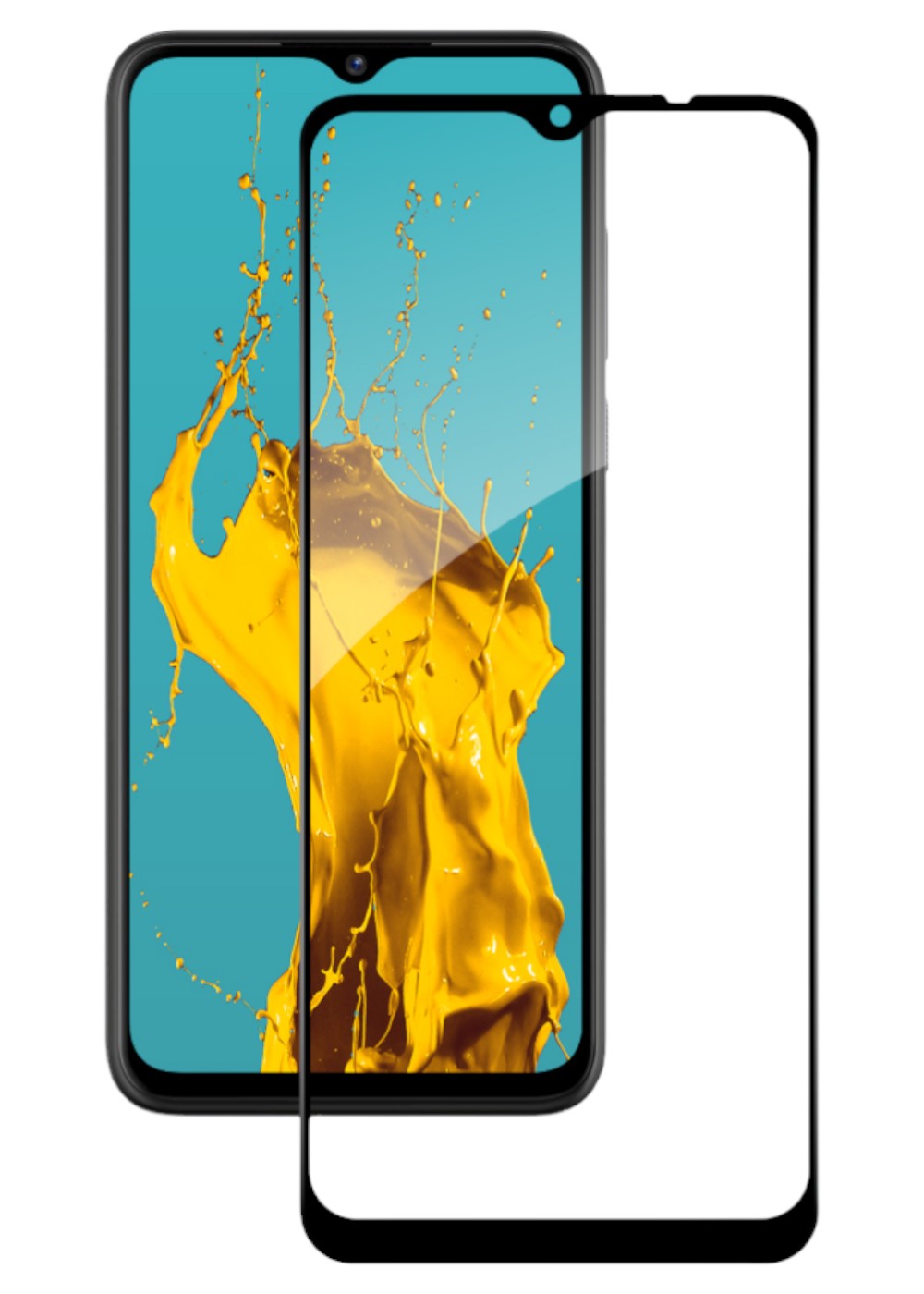 Защитное стекло для смартфона Piko Full Glue for ZTE Blade A53 (1283126583315) - Фото 1