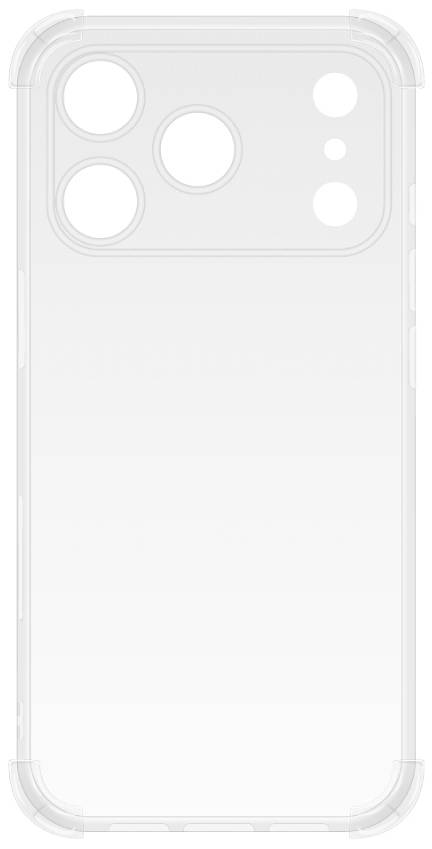 Чехол для смартфона Piko TPU Shockproof для Apple iPhone 17 Pro светлый (1283126626364) - Фото 1