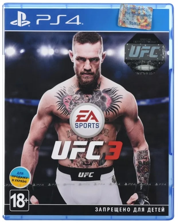 Игровой диск PS4 EA SPORTS UFC 3 [Blu-Ray диск] купить - цена ...