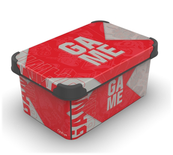 Короб для хранения Qutu Style Box с/к Game Warrior 5 л - Фото 1