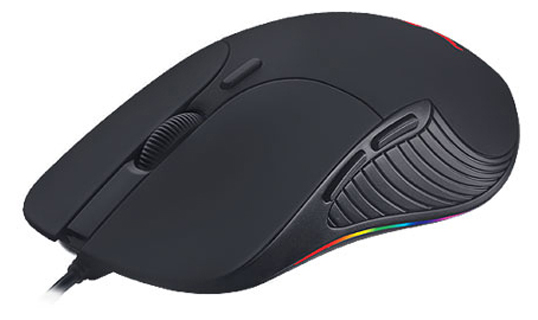 Мышь проводная REAL-EL RM-295 Black USB - Фото 1