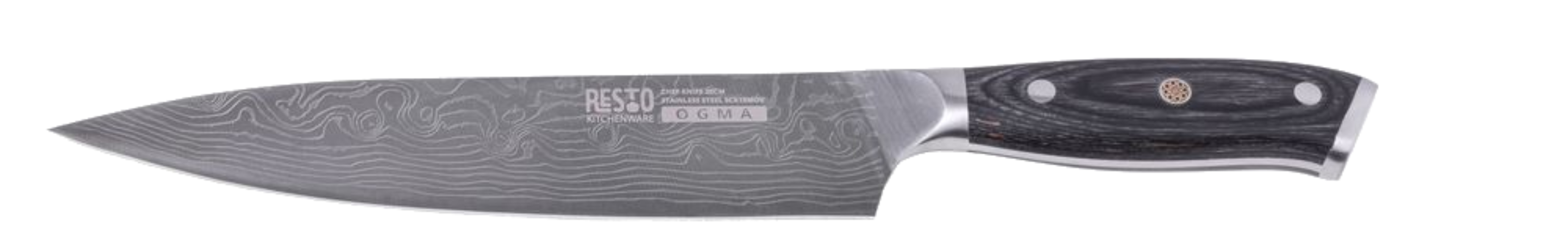 Нож повара RESTO OGMA 19 см (95340) - Фото 1