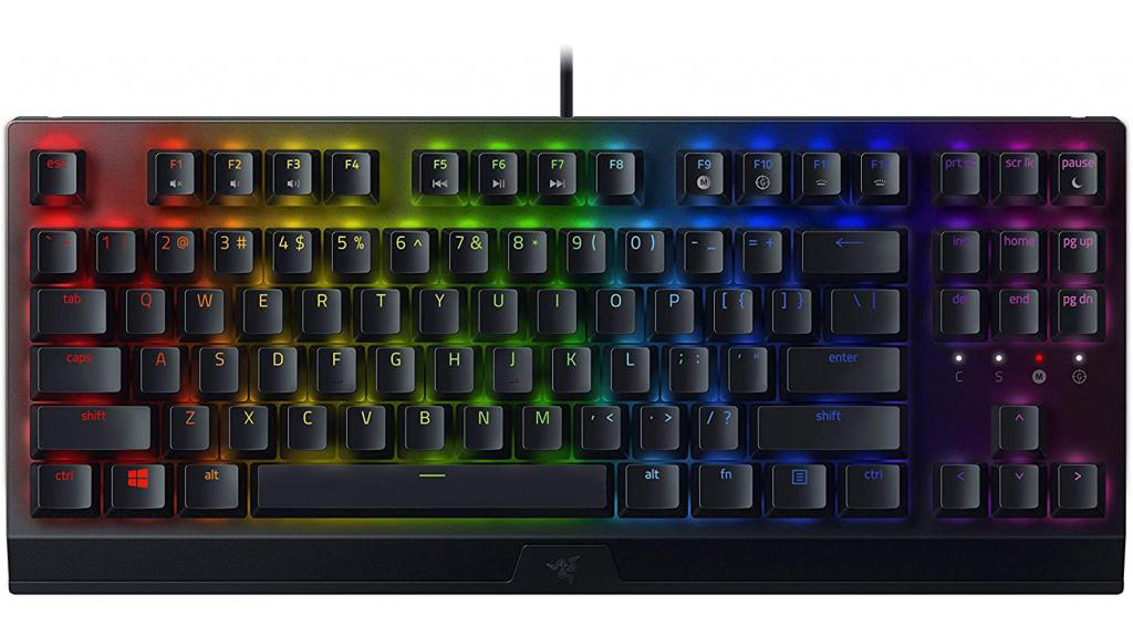 Уцінка - Клавіатура дротова ігрова Razer BlackWidow V3 TKL RU (RZ03-03490700-R3R1) # - Фото 1