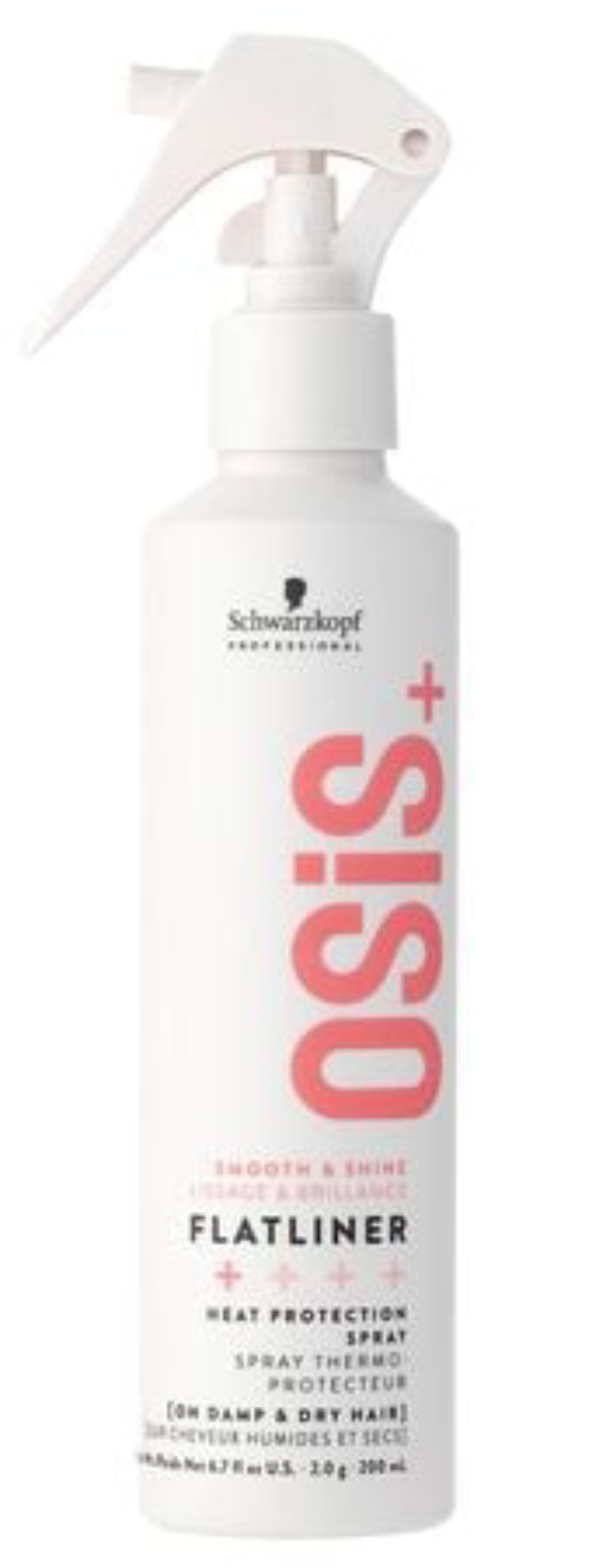 Спрей для волос Schwarzkopf Prof. Термозащитный OSIS Flatliner 200 мл (4045787999570) - Фото 1