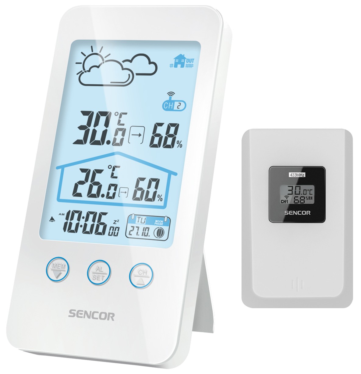 Метеостанция Sencor SWS3000W - Фото 1