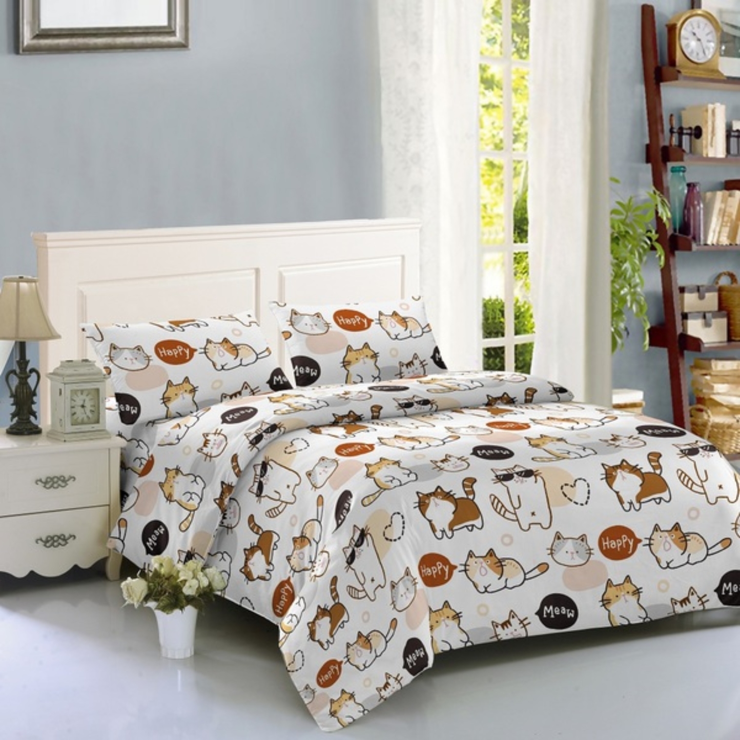 Комплект постельного белья SOHO 150х200 Cats (Y1024-11) - Фото 1