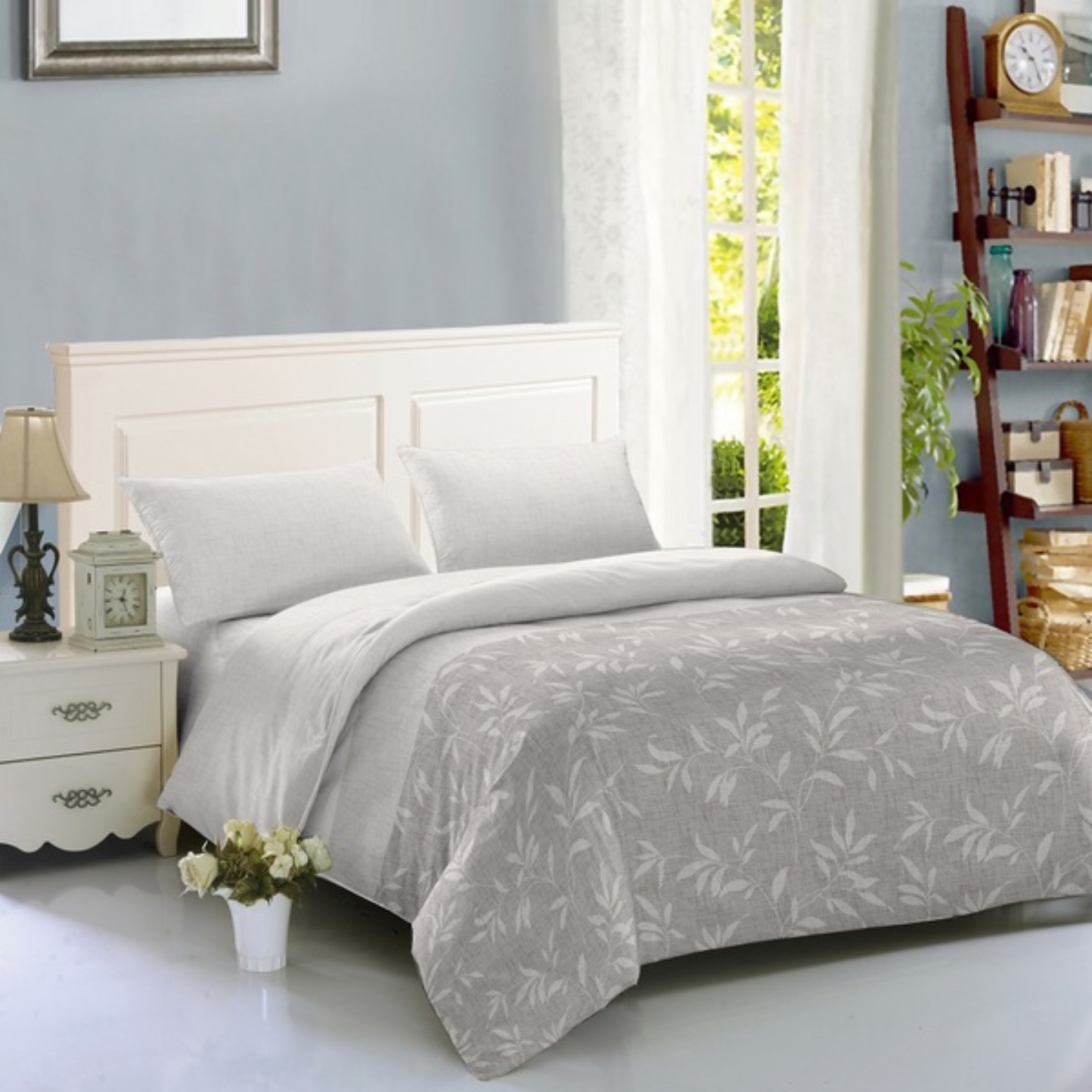 Комплект постельного белья SOHO 150х200 Ascona Silver (WY23-402-6-2) - Фото 1