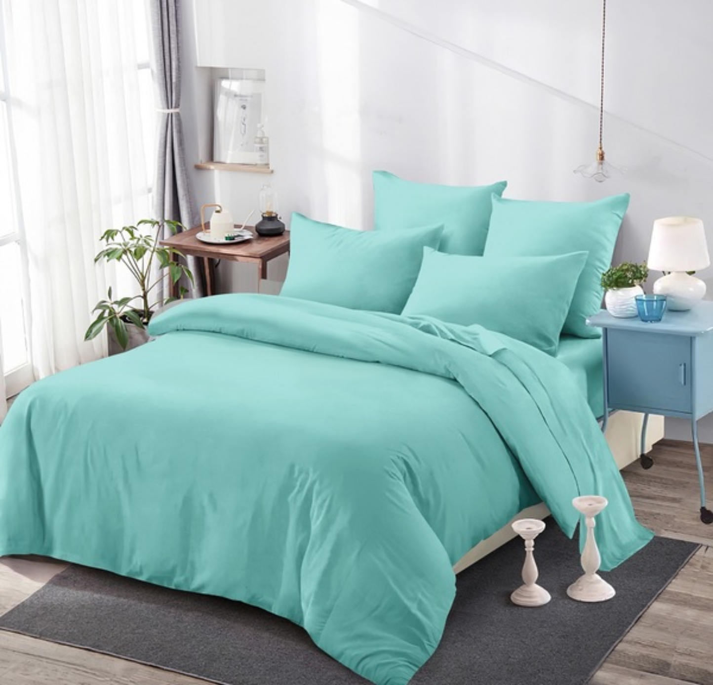 Комплект постельного белья SOHO Lounge 200х230 One Turquoise (A130199) - Фото 1