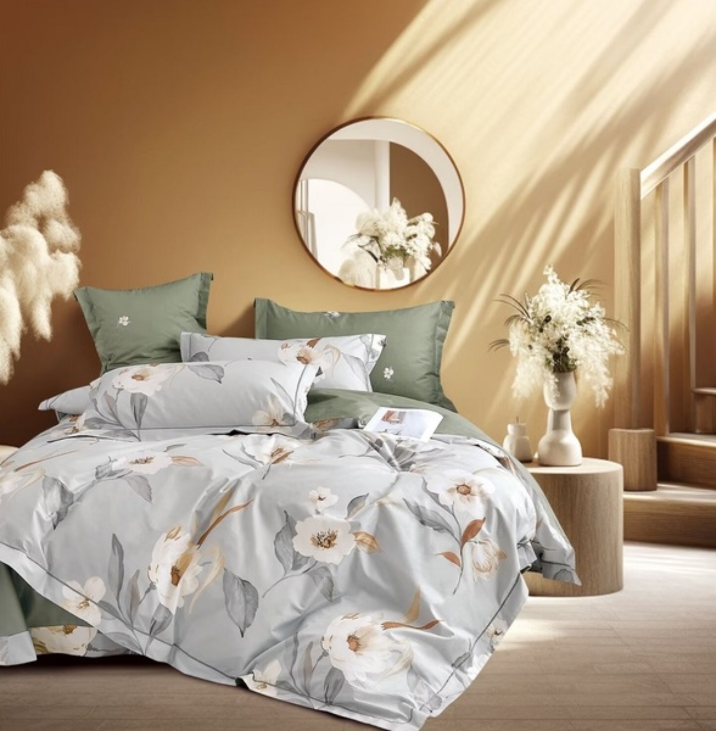 Комплект постельного белья SOHO Studio 200х230 Floret Grey (A130049) - Фото 1