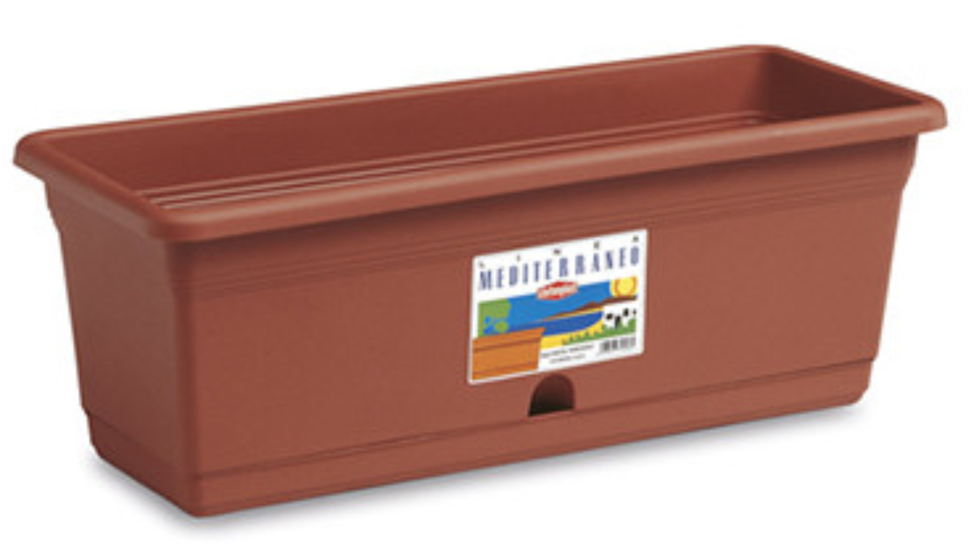 Вазон Stefanplast Portofino 50x20x18 см 79958 - Фото 1