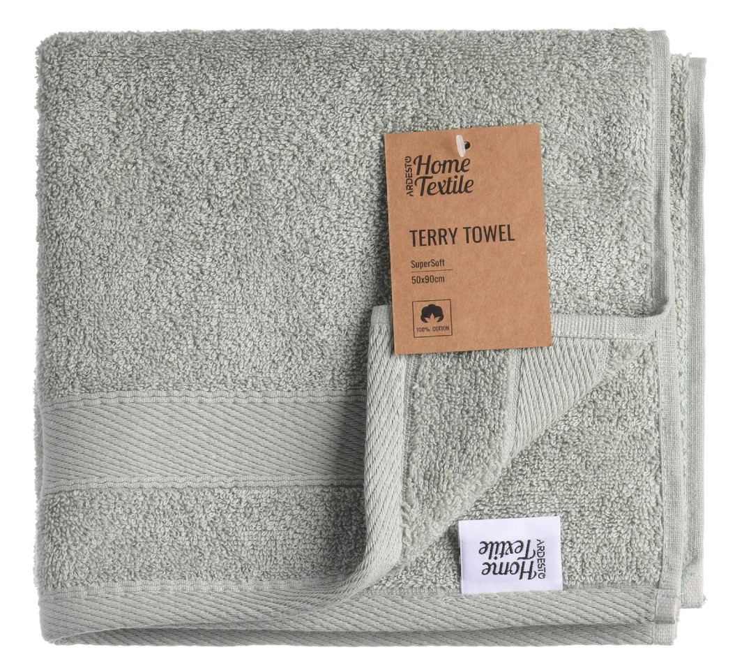 Полотенце для лица Ardesto махровое SuperSoft зеленый 50х90 см (ART2250SS) - Фото 1