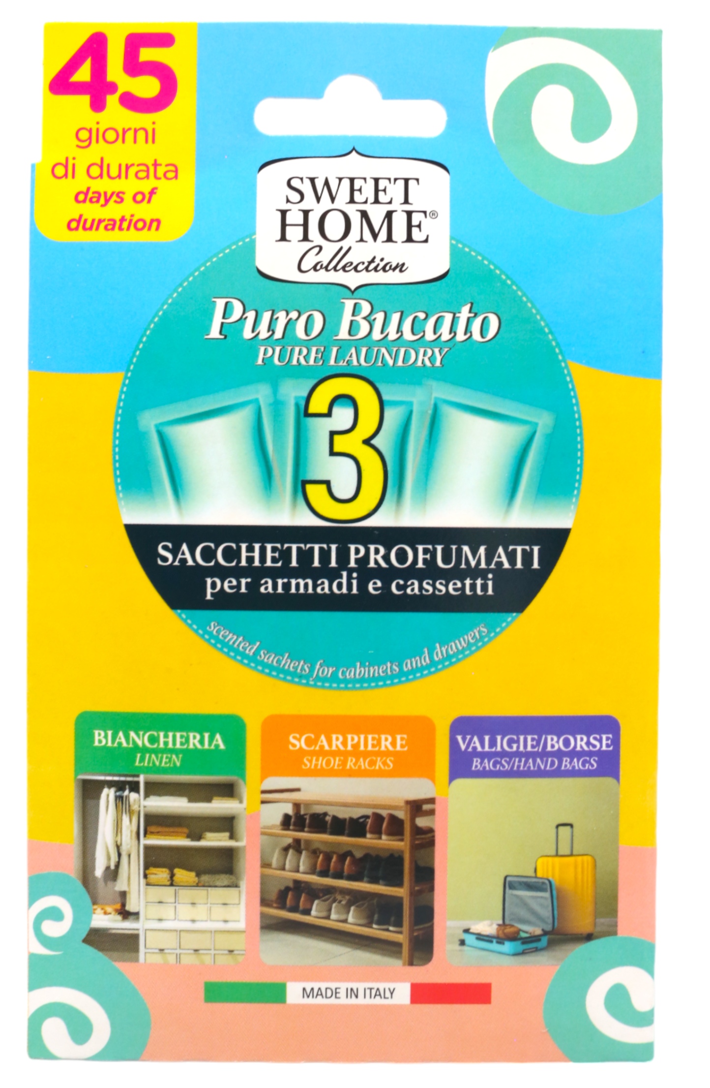Ароматическое саше Sweet Home PURE 3 шт. (SHCFPPL3) - Фото 1