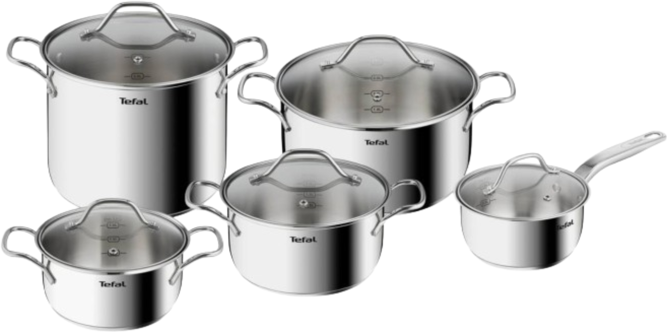 Набор посуды Tefal B864SA74 Intuition 10 пр - Фото 1