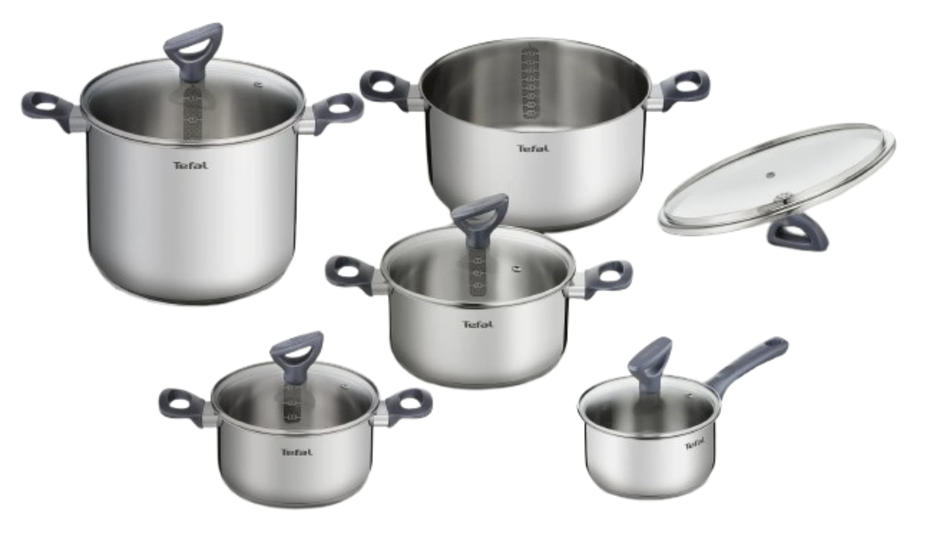 Набор посуды Tefal G712SA55 Daily Cook 10 пр - Фото 1