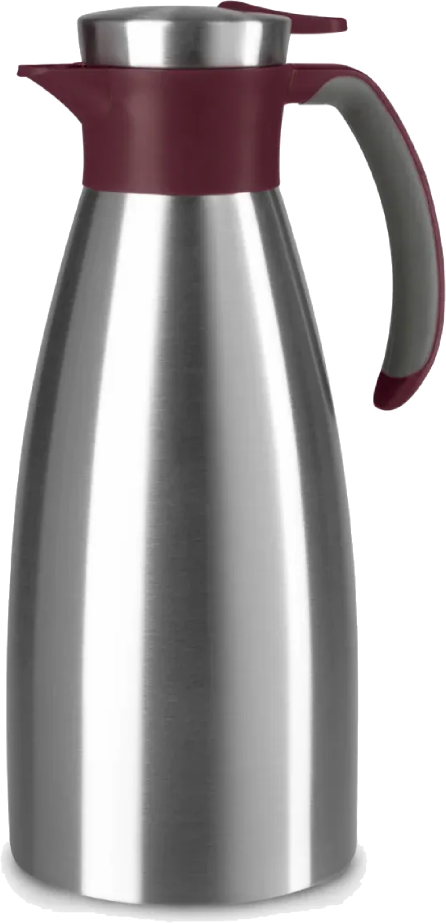 Термокувшин Tefal K3042214 Soft Grip 1,5 л бордо - Фото 1