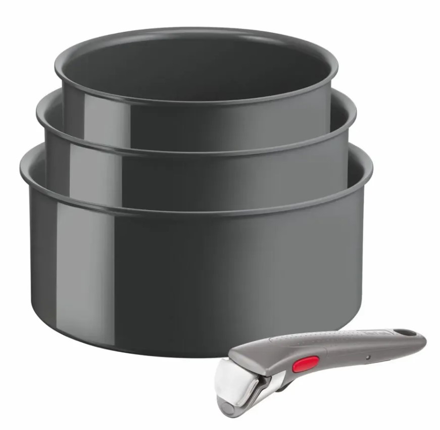Набір ковшів зі знімною ручкою Tefal L2609402 Ingenio Renew 4 пр - Фото 1