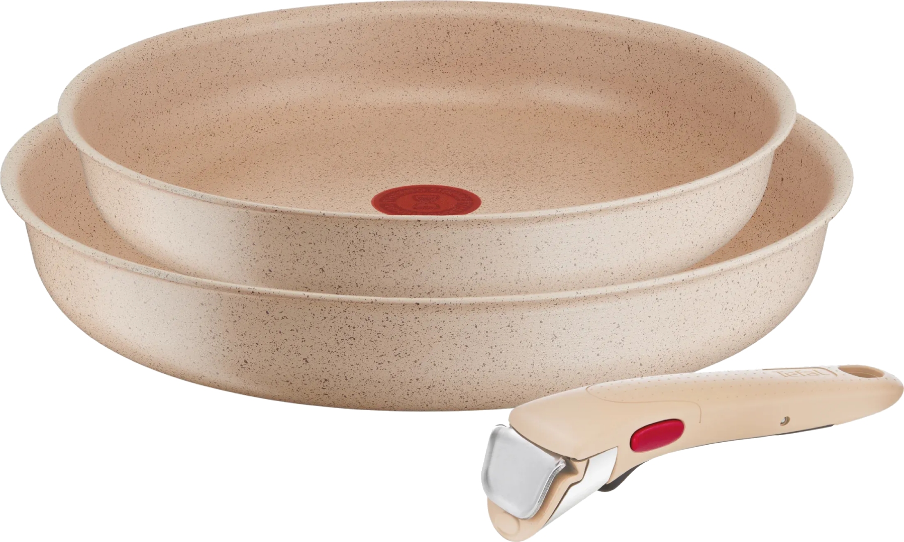 Набор сковород со съемной ручкой Tefal L7839043 Ingenio Delight 3 пр - Фото 1