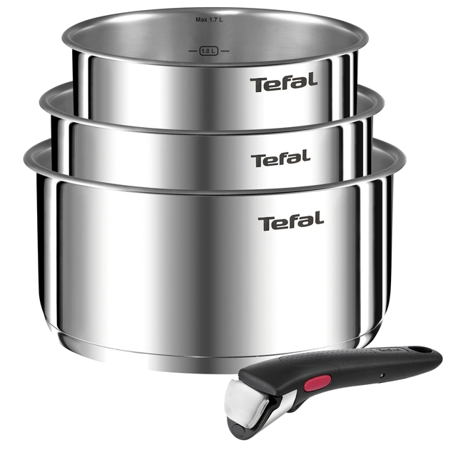 Набор посуды со съемной ручкой Tefal L8964S55 Ingenio Emotion 4 пр - Фото 1