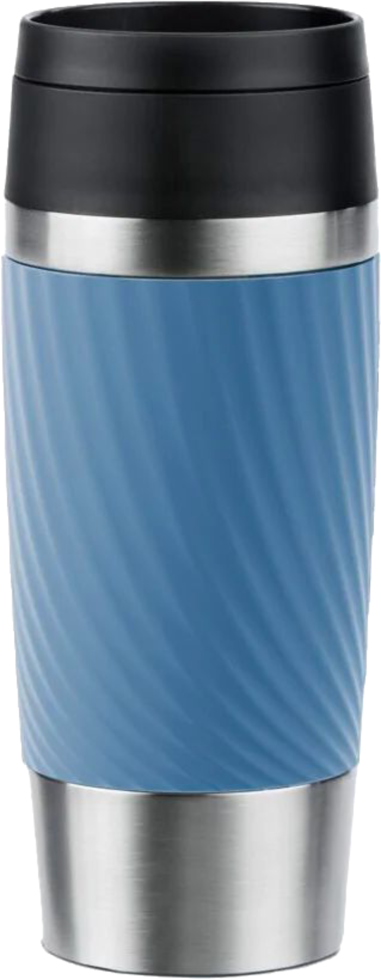 Термокружка Tefal N2024510 Travel Mug Classic Twist 0,36 л голубой - Фото 1