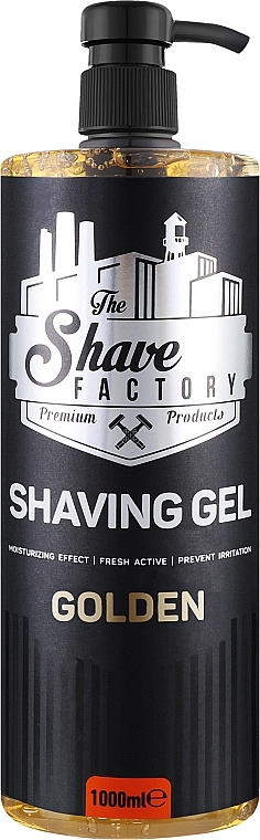 Гель для бритья The Shave Factory Shaving Gel 1000 мл Golden (840302411629) - Фото 1