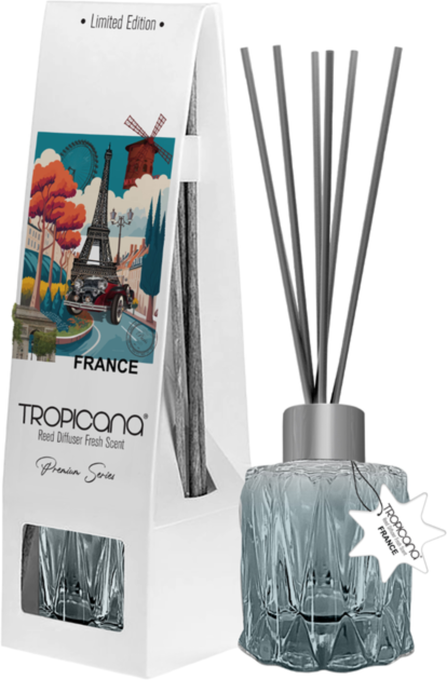 Аромадиффузор Tropicana France 100 мл (8699009490107) - Фото 1