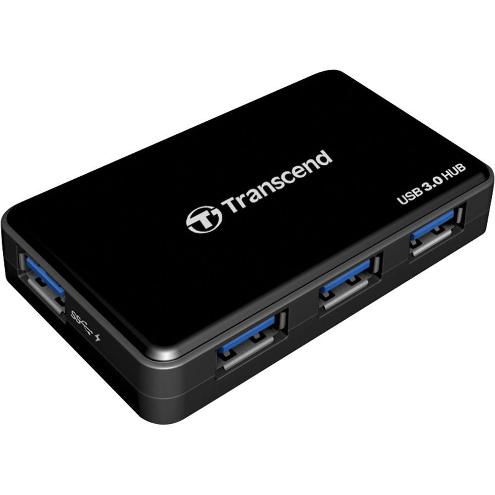Хаб USB Transcend SuperSpeed Hub USB 3.0 (TS-HUB3K) - Фото 1