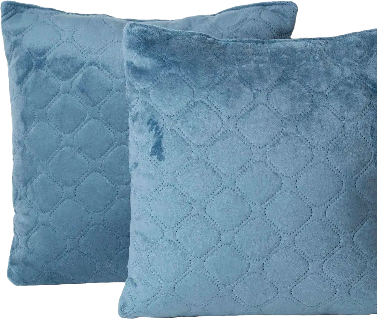 Подушка декоративна ТЕП VELURE 40х40 см Dark Blue NEW (3-00437_34012) - Фото 1