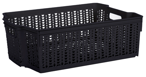 Корзина для хранения VIOLET HOUSE 1005 Виолетта Coffee  38x27,5x12,5 см - Фото 1