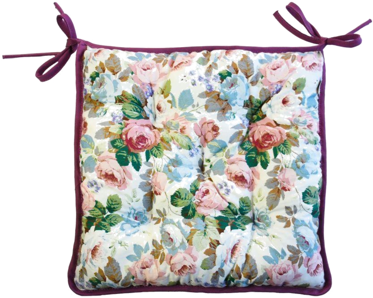 Подушка для стула Прованс Violet Rose 40х40 см (028856) - Фото 1