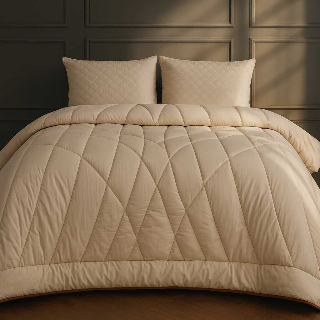 Одеяло зимнее полуторное MirSon антиаллергенное EcoSilk Carmela 014 140x205 см (2200000002853) - Фото 1