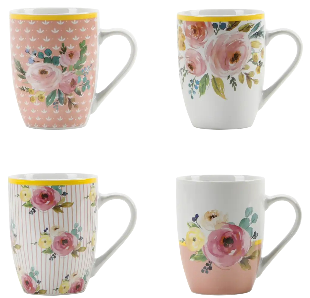 Чашка Vittora Мамины розы 325 мл в ассортименте (VT-C-135325) - Фото 1