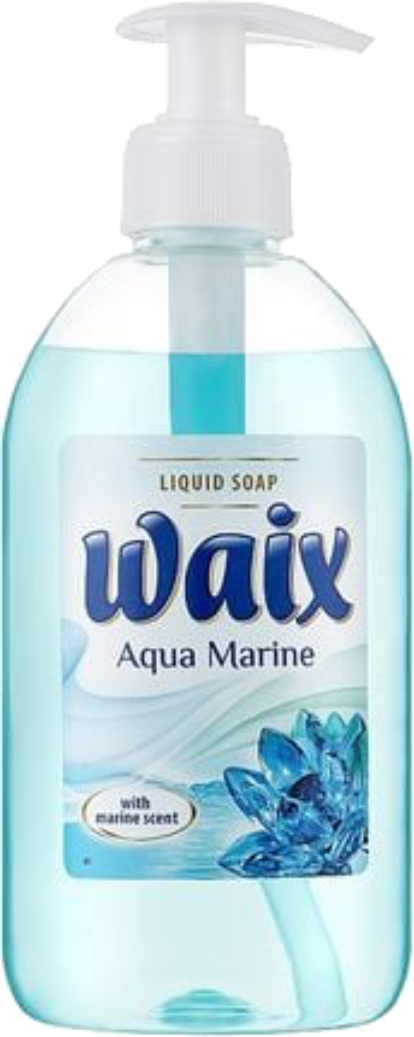 Жидкое мыло для рук WAIX Aqua Marine 500 мл (3800069402916) - Фото 1