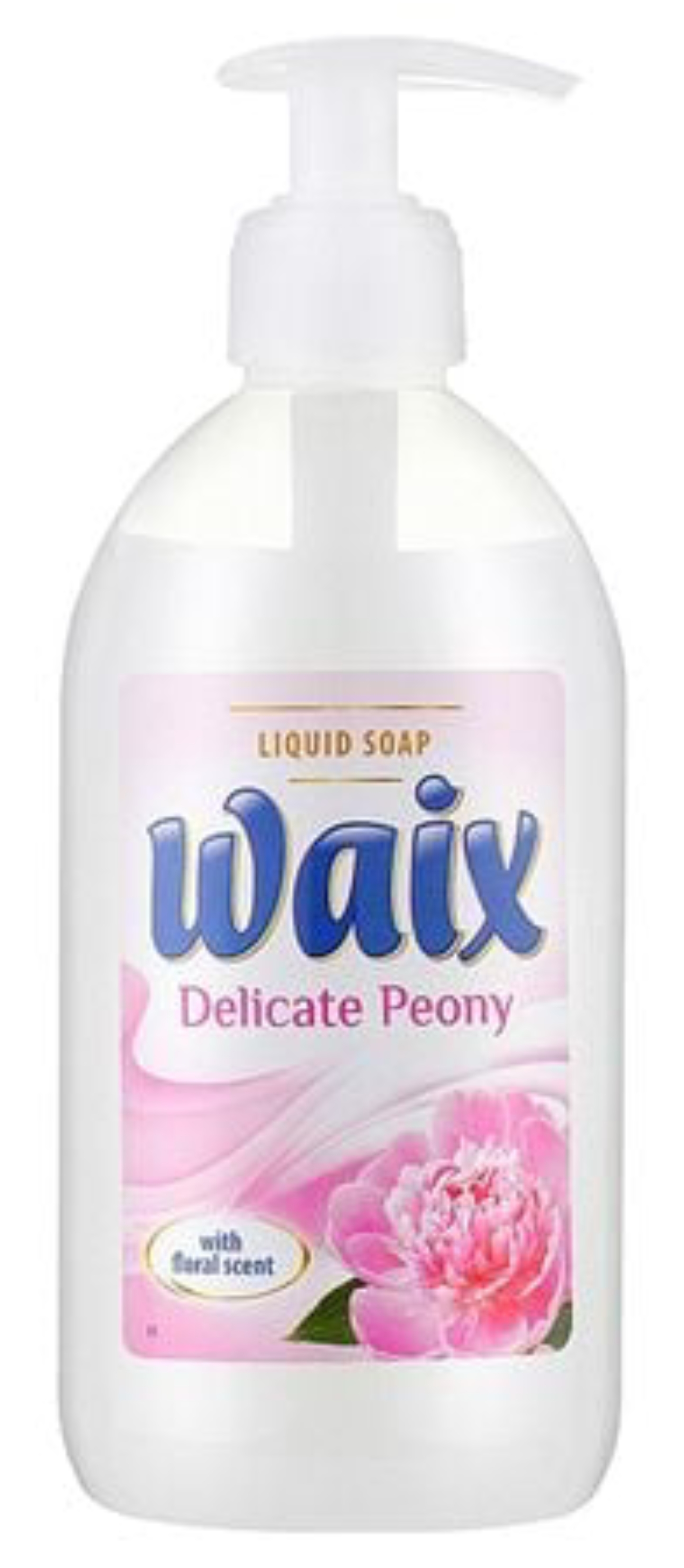 Жидкое мыло для рук WAIX Delicate Peony 500 мл (3800069402893) - Фото 1