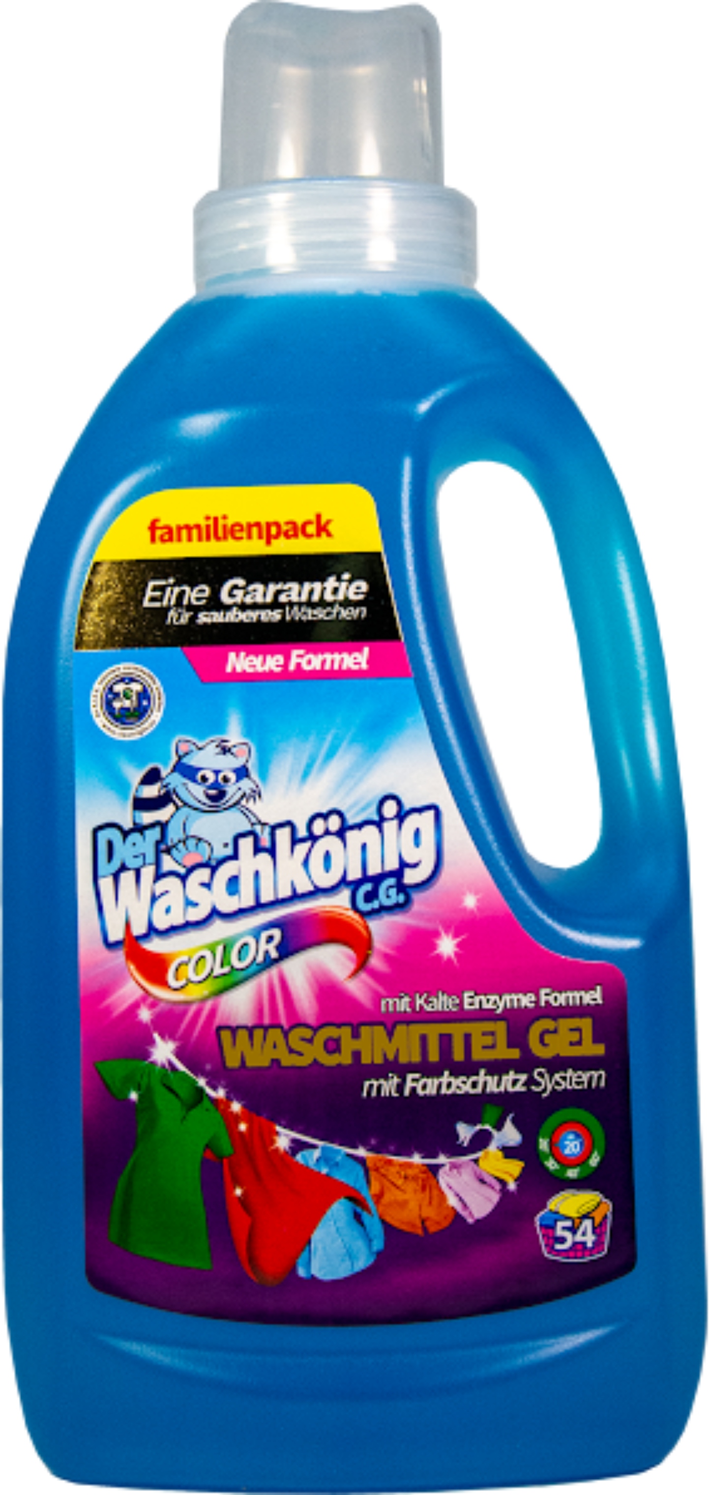 Гель для стирки Waschkonig Color 1625 мл (4260418930399) - Фото 1