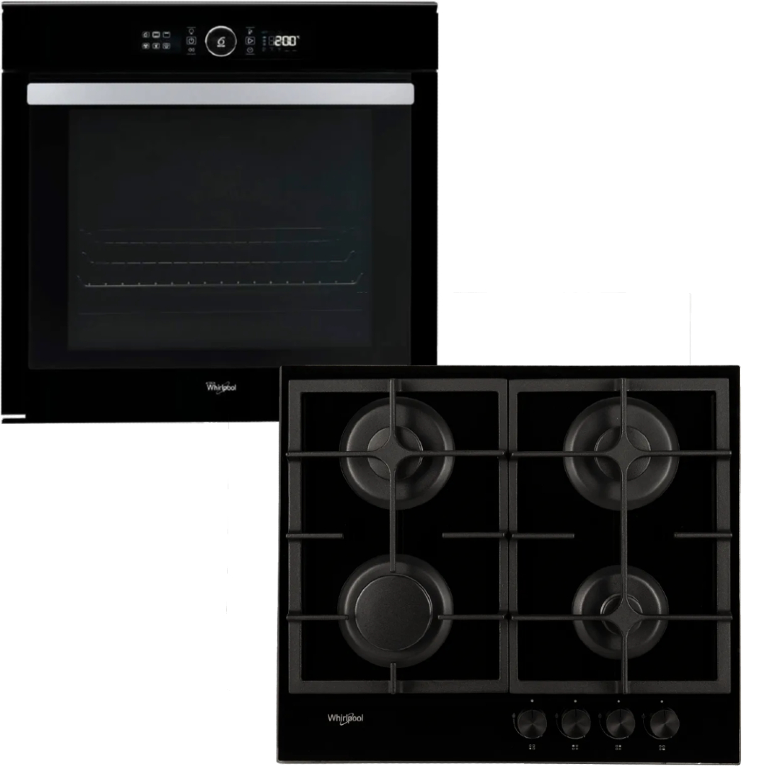 Комплект техніки Whirlpool Духова шафа + Варильна поверхня Whirlpool  AKZM8420NB + GOS 6415/NB1 - Фото 1