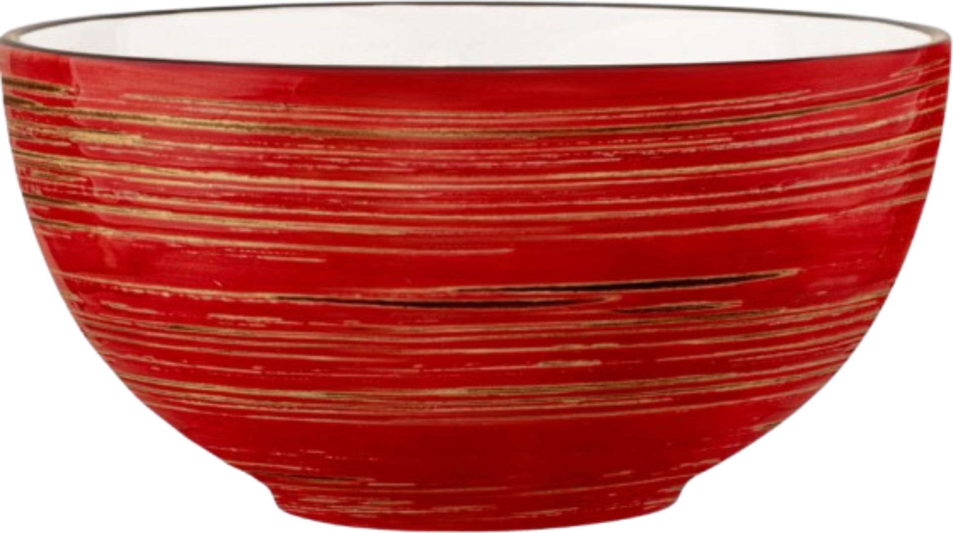 Салатник Wilmax Spiral Red 14 см 600 мл (WL-669230 / A) - Фото 1