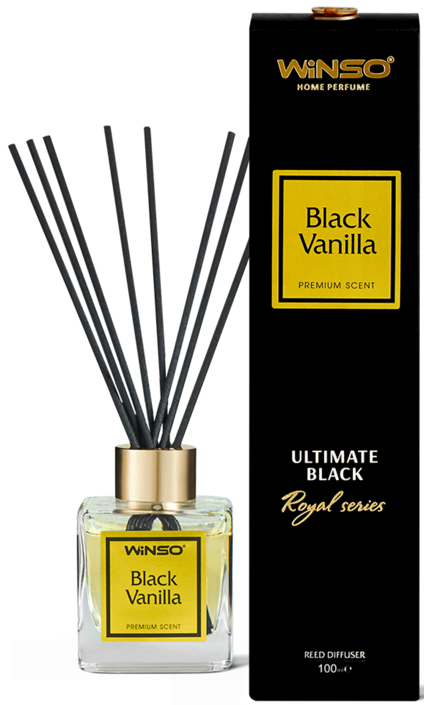 Аромадиффузор Winso Black Vanilla 100 мл (WUBHFBV100) - Фото 1